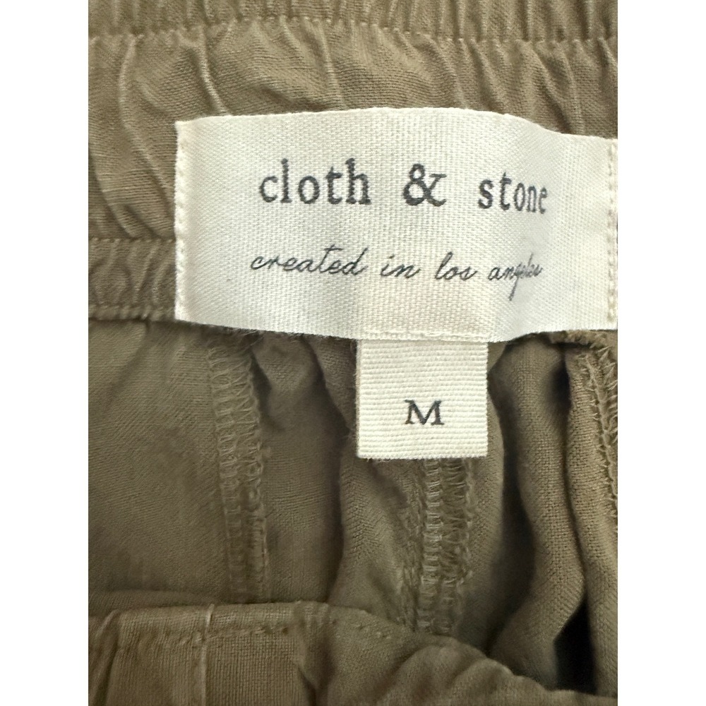CLOTH & STONE Womens Cargo Joggers Utility Gorpcore Boho Tencel Pants Size M - Picture 2 of 7